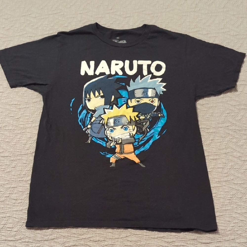 Naruto Graphic T-Shirt - Black - Picture 3 of 4